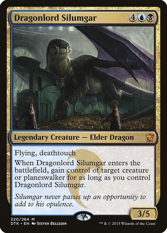 Dragonlord Silumgar 220/264 (Dragons of Tarkir)  - Foil | Good Games Morley