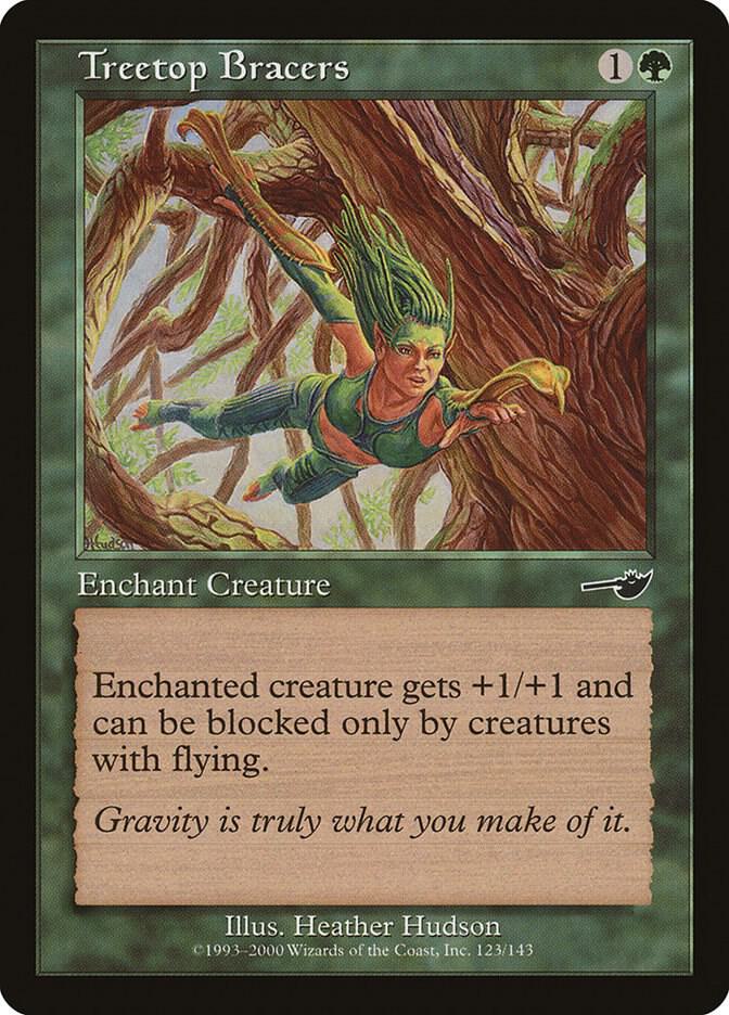 Treetop Bracers 123/143 (Nemesis)  - Foil | Good Games Morley