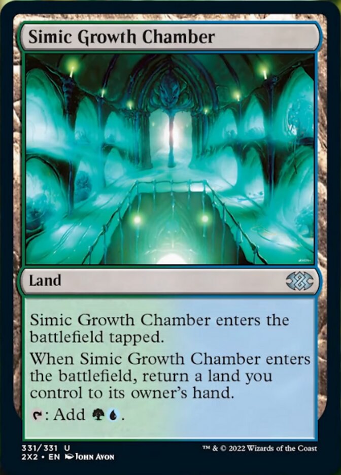 Simic Growth Chamber [Double Masters 2022] | Good Games Morley