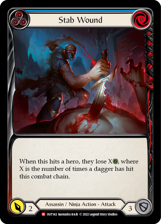 Stab Wound [OUT142] (Outsiders) | Good Games Morley