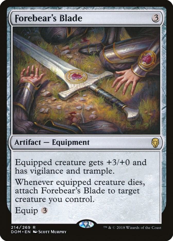 Forebears Blade 214/269 (Dominaria)  | Good Games Morley