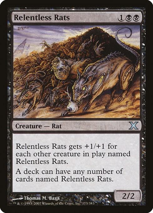 Relentless Rats 173/383 (10th Edition)  | Good Games Morley