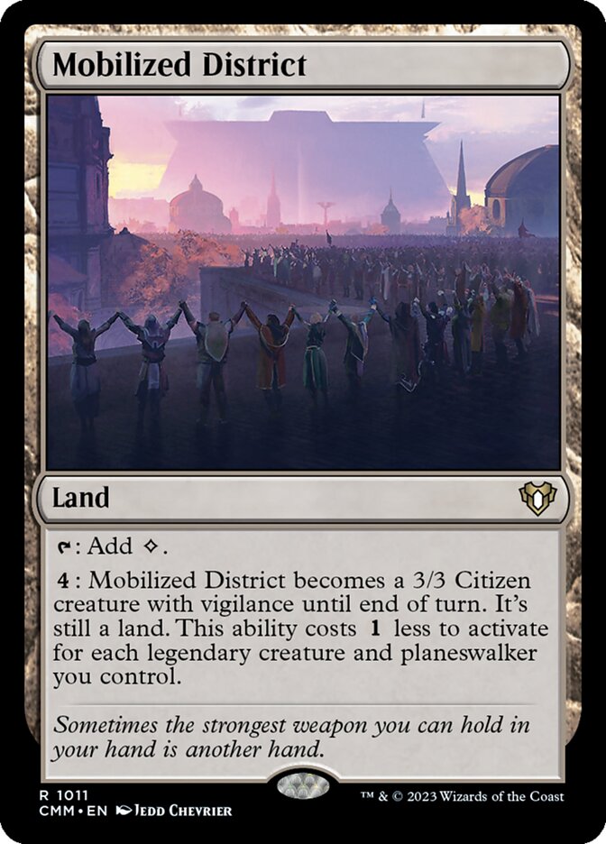 Mobilized District 1011/451 (Commander Masters)  | Good Games Morley
