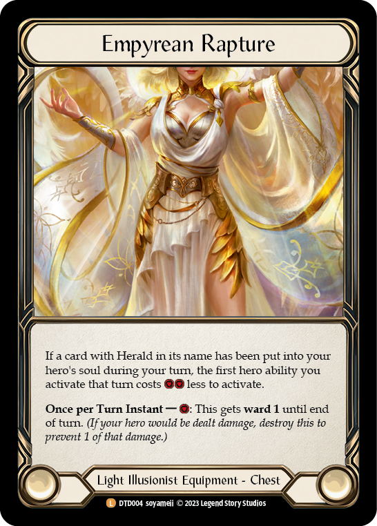 Empyrean Rapture [DTD004] (Dusk Till Dawn)  Rainbow Foil | Good Games Morley