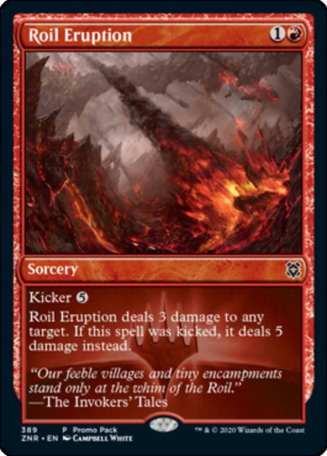Roil Eruption 389 (Promo Pack: Zendikar Rising)  - Foil | Good Games Morley