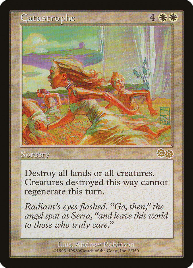 Catastrophe 6/350 (Urza's Saga)  | Good Games Morley