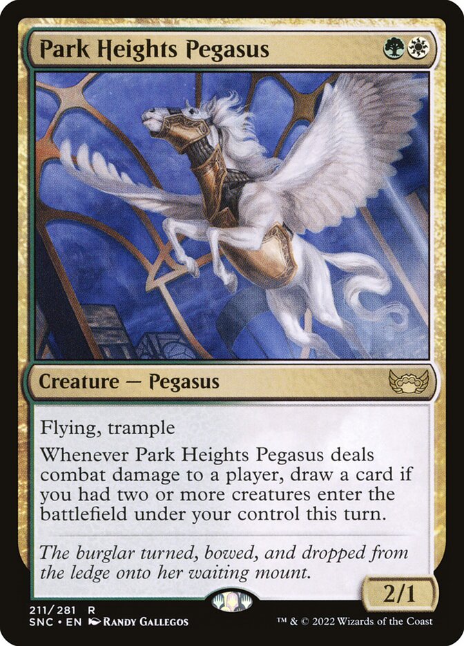 Park Heights Pegasus 211/281 (Streets of New Capenna)  | Good Games Morley