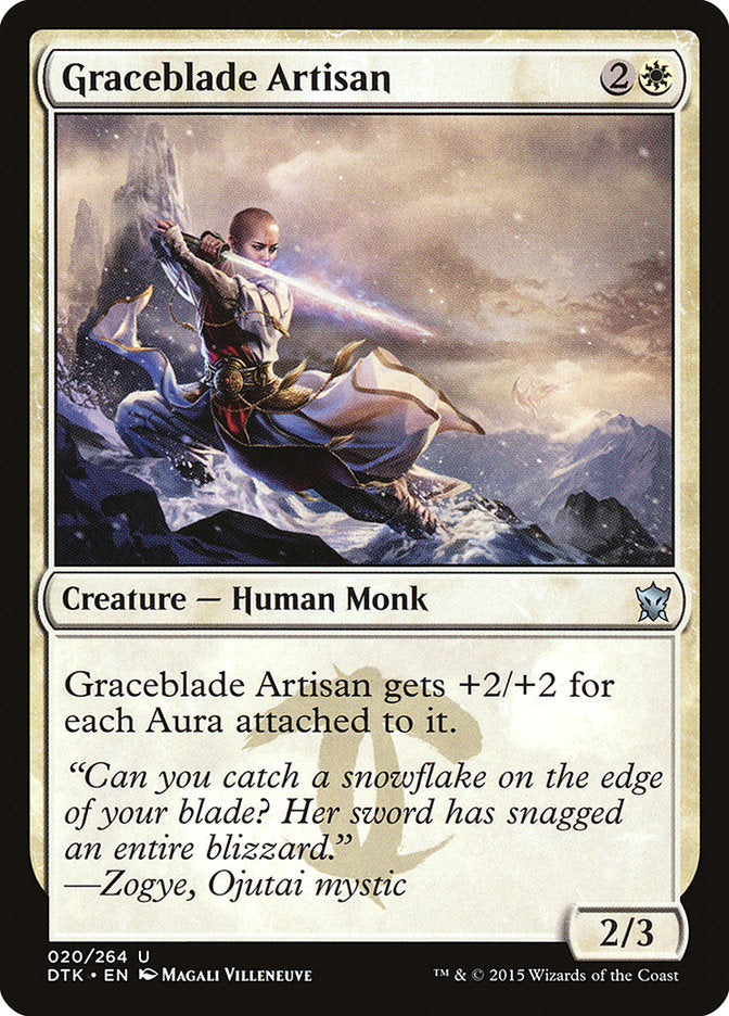 Graceblade Artisan 20/264 (Dragons of Tarkir)  - Foil | Good Games Morley