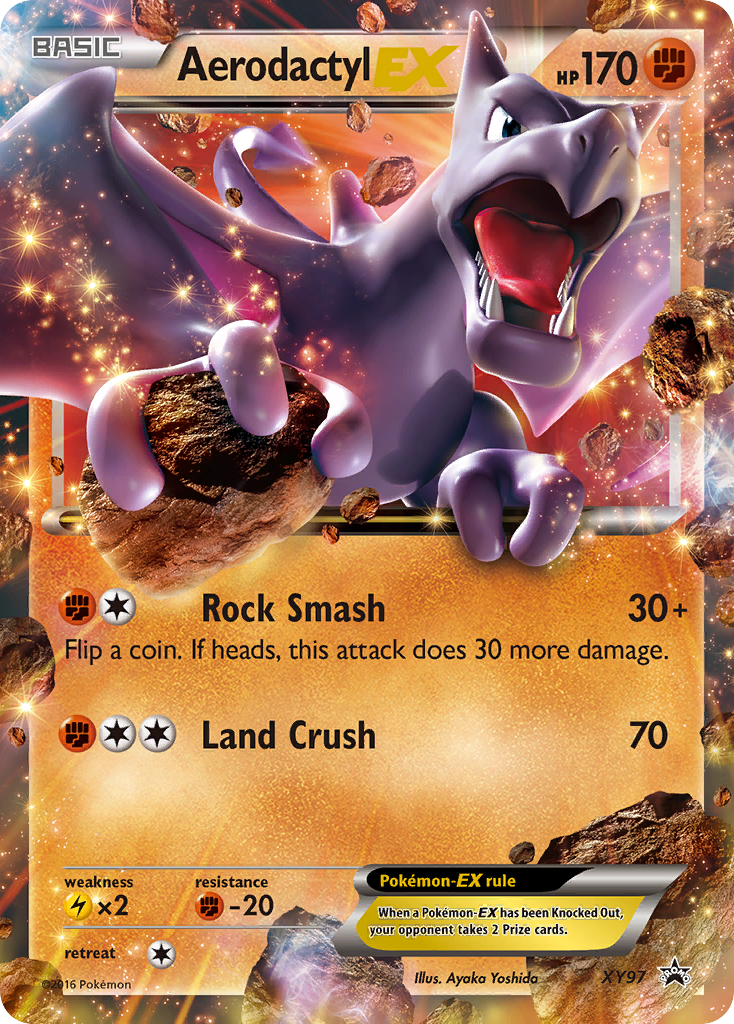 Aerodactyl EX (XY97) [XY: Black Star Promos] | Good Games Morley