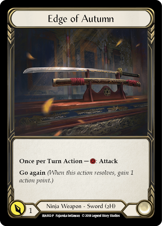 Edge of Autumn [IRA002-P] (Ira Welcome Deck)  1st Edition Normal | Good Games Morley