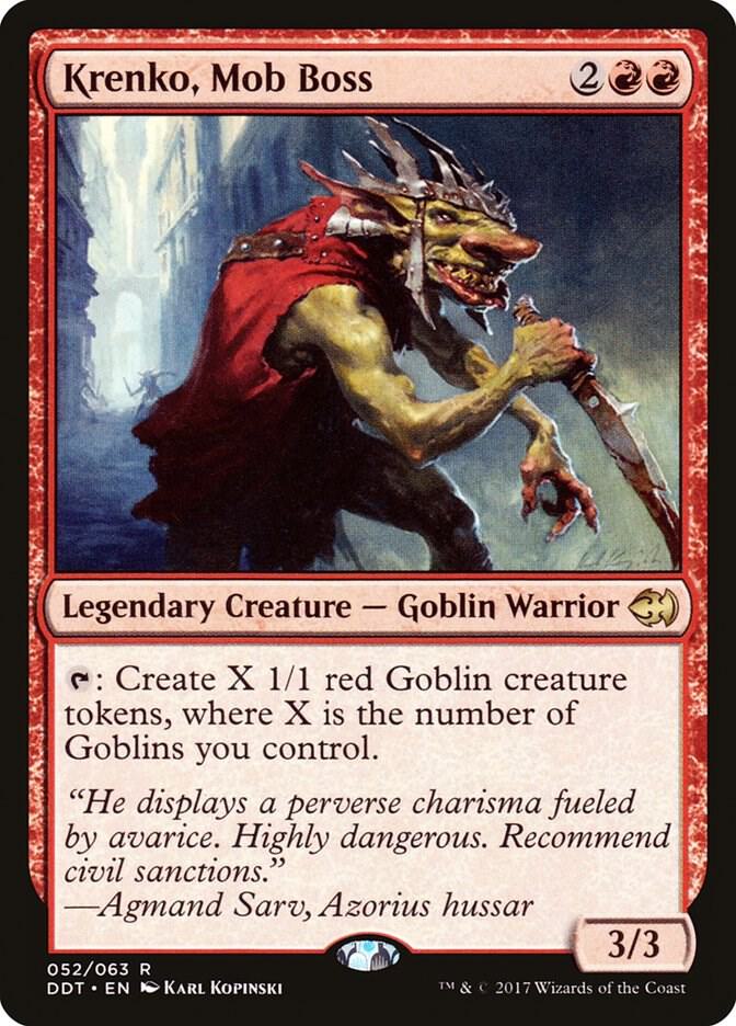 Krenko, Mob Boss 52/63 (Duel Decks: Merfolk vs. Goblins)  | Good Games Morley