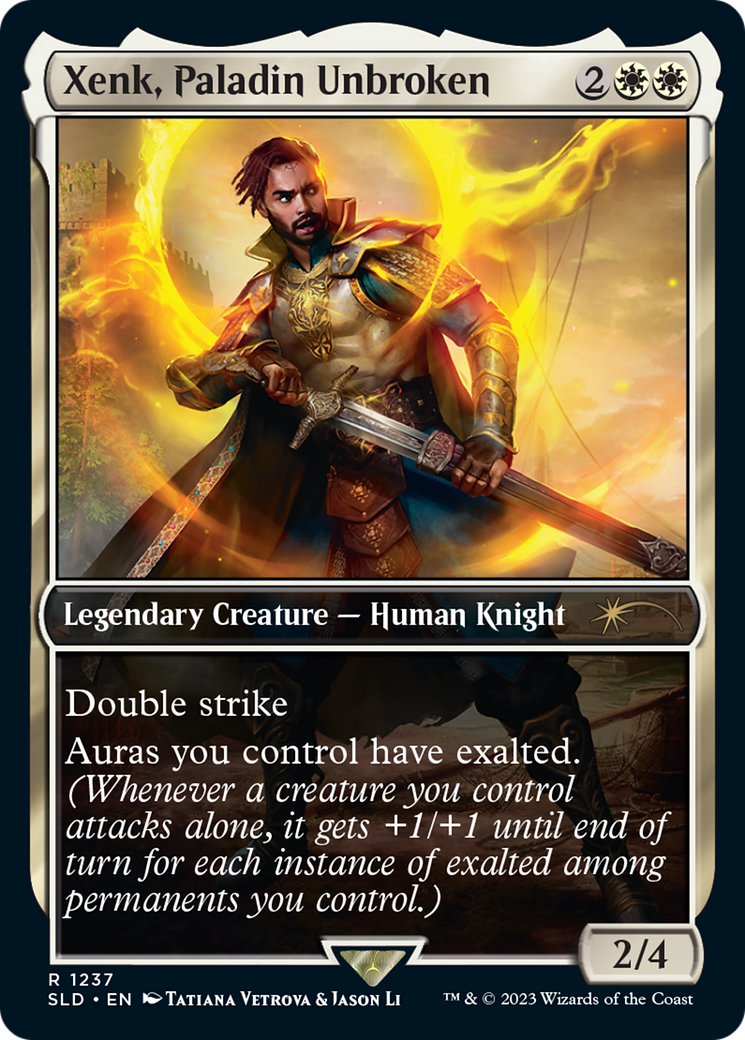 Xenk, Paladin Unbroken [Secret Lair Drop Series] | Good Games Morley