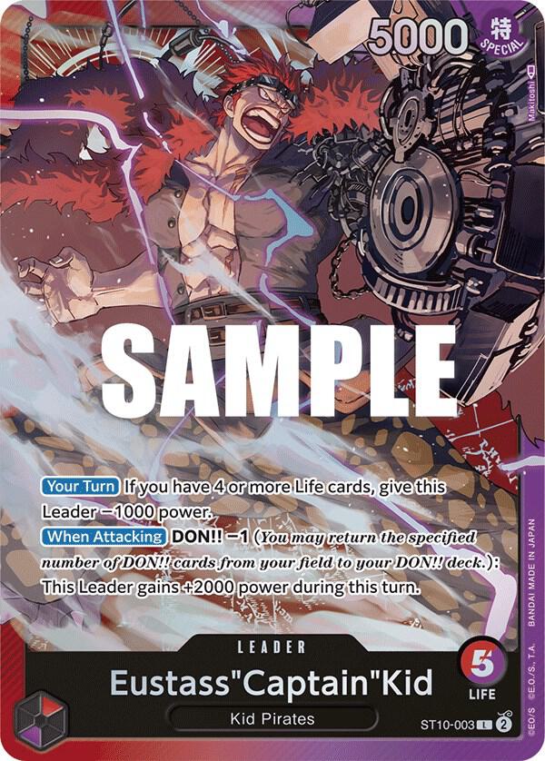 Eustass"Captain"Kid ST10-003 (Ultra Deck: The Three Captains)  - Foil | Good Games Morley