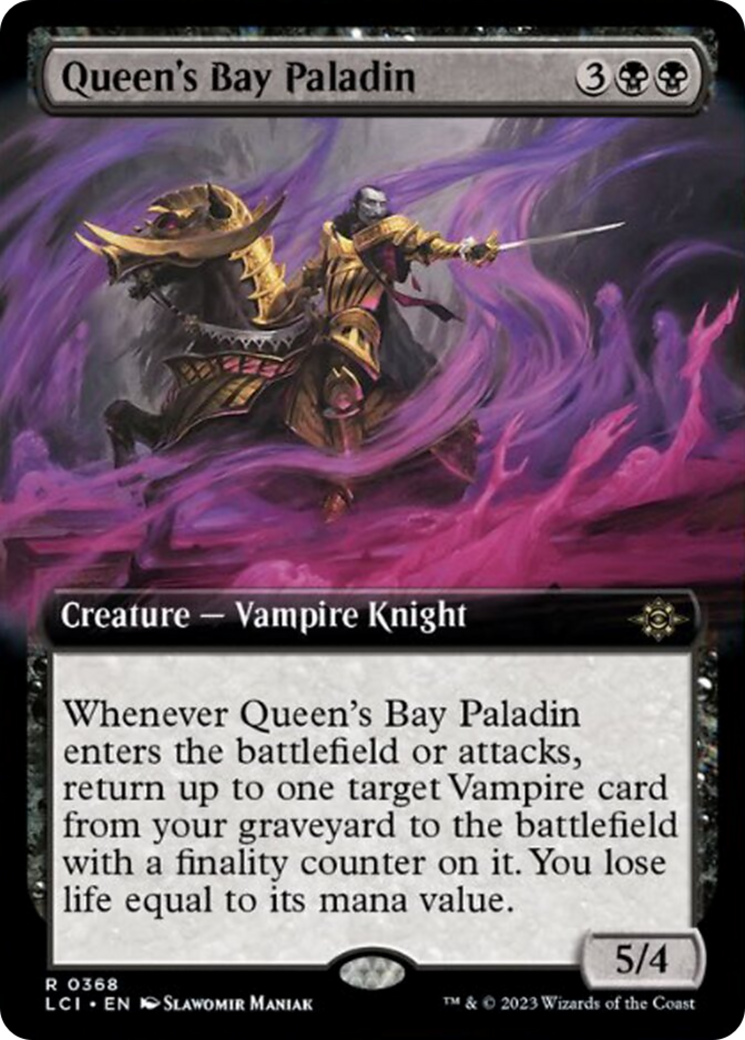 Queen's Bay Paladin (Extended Art) [The Lost Caverns of Ixalan] | Good Games Morley