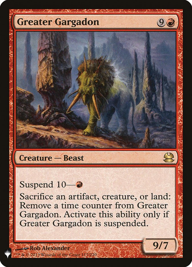 Greater Gargadon [Mystery Booster] | Good Games Morley