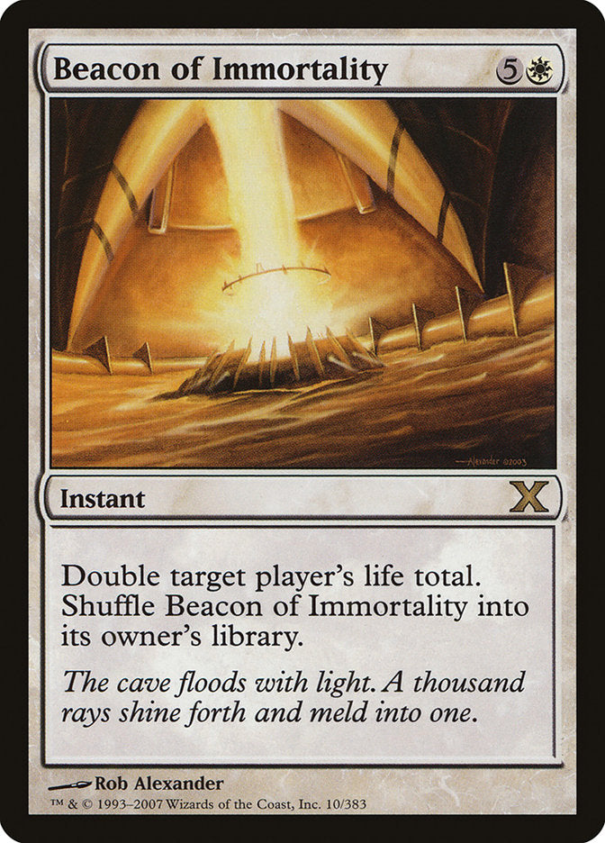 Beacon of Immortality 10/383 (10th Edition)  | Good Games Morley