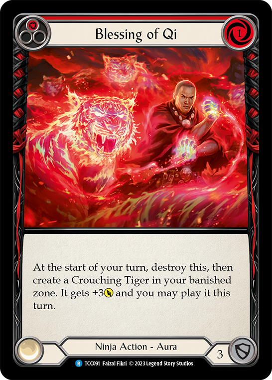 Blessing of Qi (Red) [TCC091] (Round the Table: TCC x LSS) | Good Games Morley