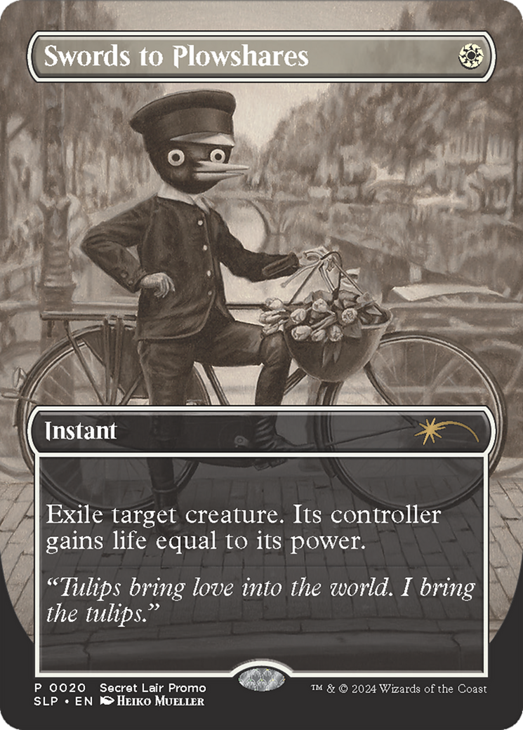 Swords to Plowshares [Secret Lair Showdown] | Good Games Morley