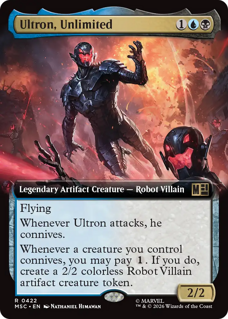Ultron, Unlimited (Extended Art) [Marvel Super Heroes Commander] | Good Games Morley