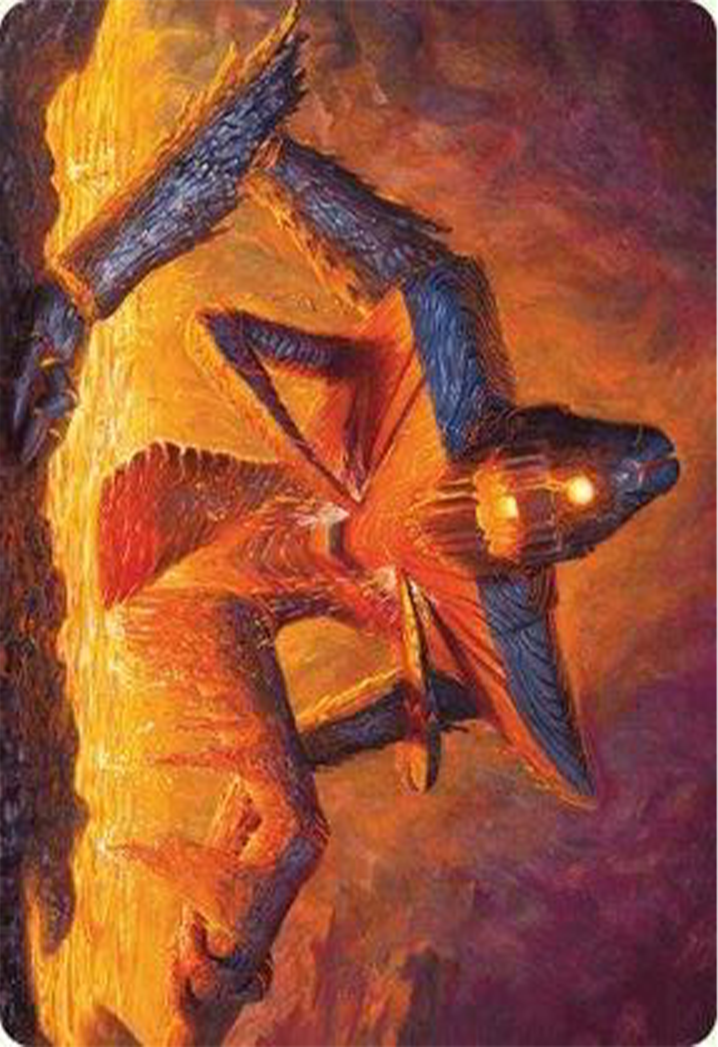 Molten Gatekeeper Art Card [Modern Horizons 3 Art Series] | Good Games Morley