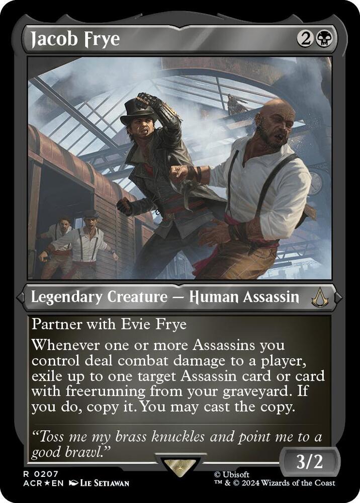 Jacob Frye 207 (Universes Beyond: Assassin's Creed)  - Etched Foil | Good Games Morley