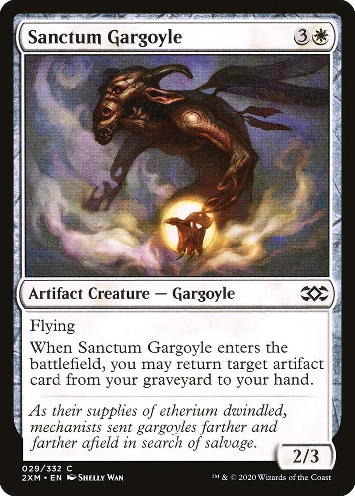 Sanctum Gargoyle 29/332 (Double Masters)  - Foil | Good Games Morley