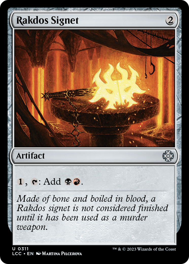 Rakdos Signet [The Lost Caverns of Ixalan Commander] | Good Games Morley