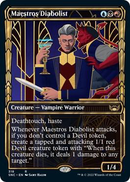 Maestros Diabolist Showcase 318/281 (Streets of New Capenna)  | Good Games Morley