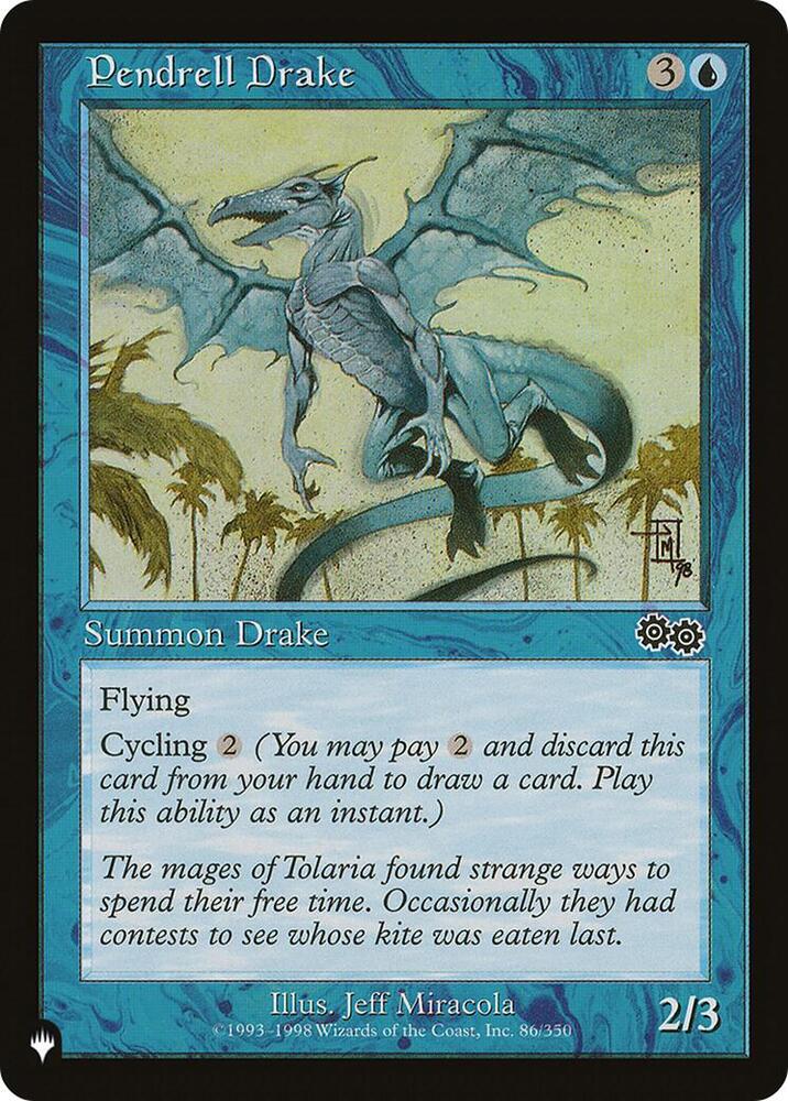 Pendrell Drake USG-86/5075 (The List Reprints)  | Good Games Morley