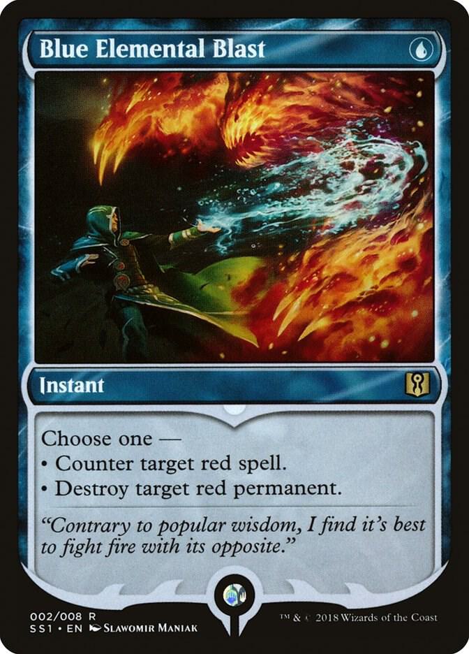 Blue Elemental Blast 2/8 (Signature Spellbook: Jace)  | Good Games Morley
