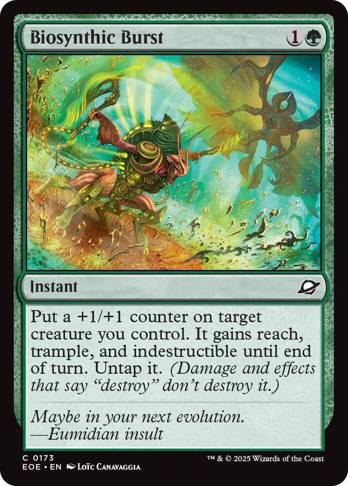 Biosynthic Burst 173 (Edge of Eternities)  - Foil | Good Games Morley