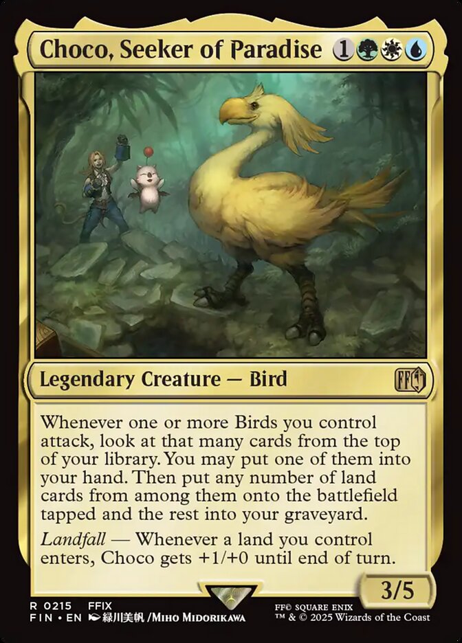 Choco, Seeker of Paradise 215 (FINAL FANTASY)  | Good Games Morley