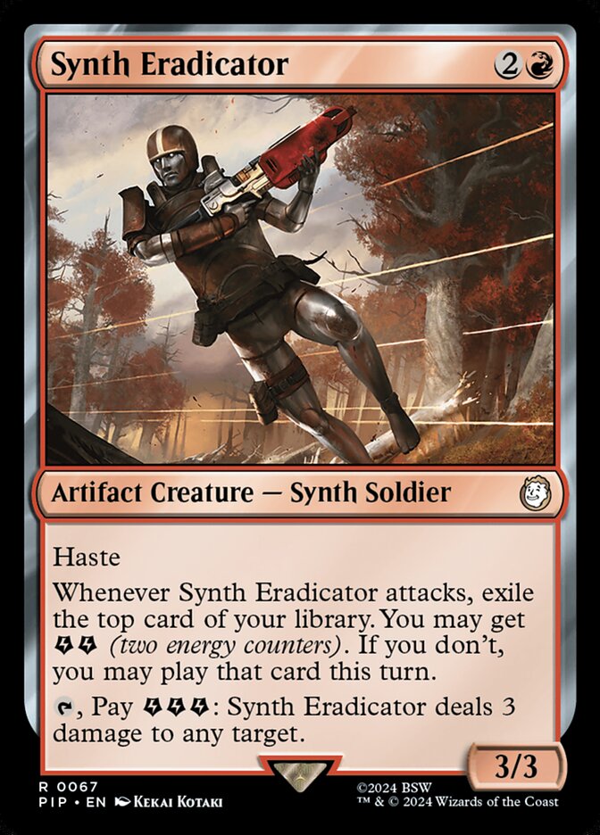 Synth Eradicator 67/326 (Universes Beyond: Fallout)  | Good Games Morley