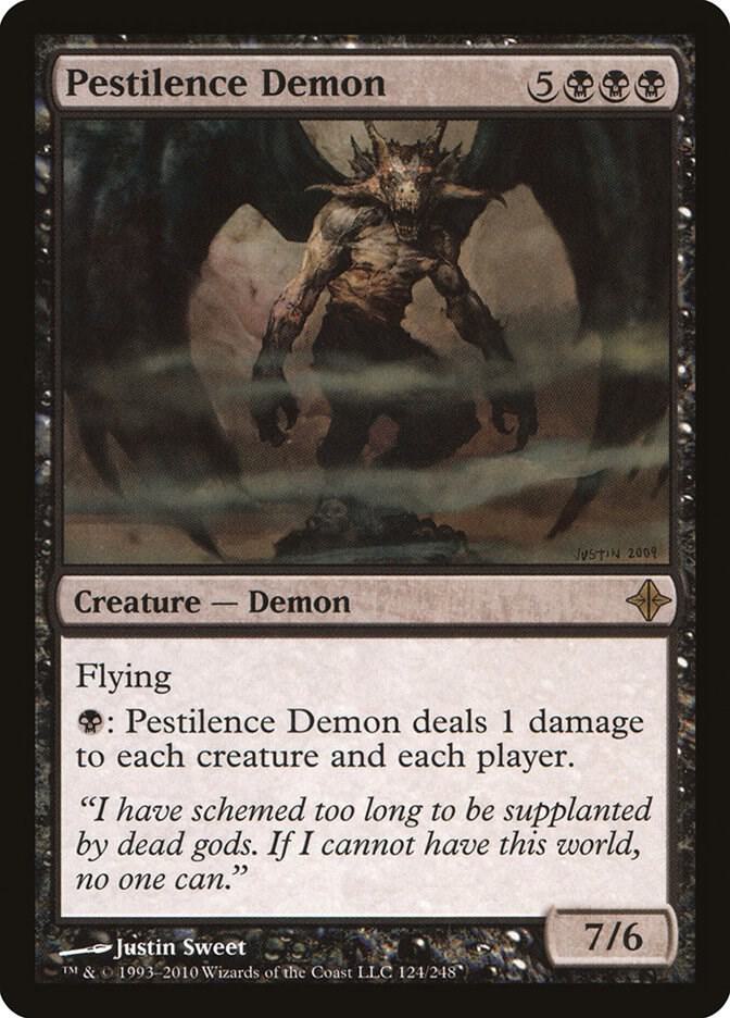 Pestilence Demon 124/248 (Rise of the Eldrazi)  | Good Games Morley