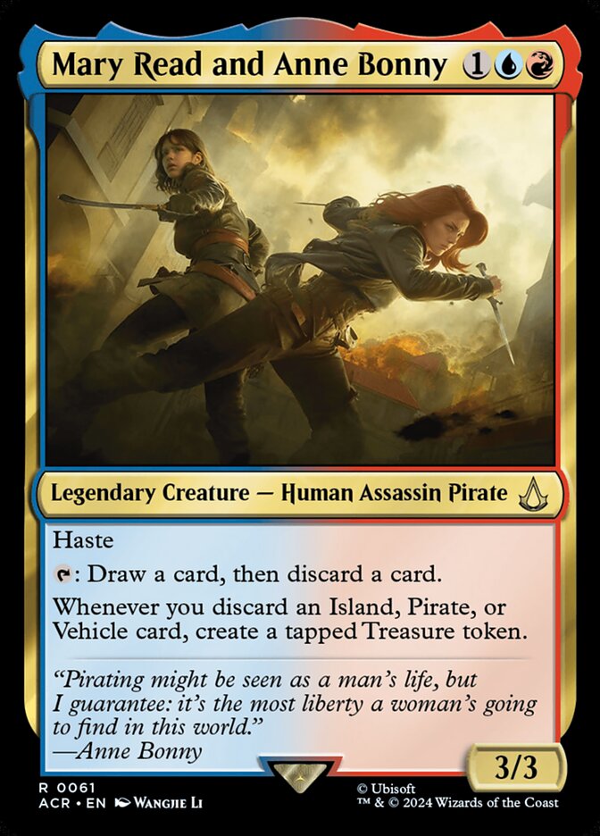 Mary Read and Anne Bonny 61/110 (Universes Beyond: Assassin's Creed)  | Good Games Morley
