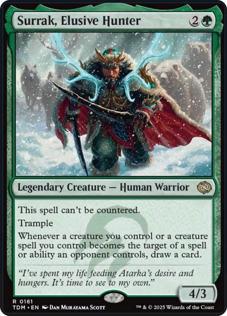 Surrak, Elusive Hunter [Tarkir: Dragonstorm] | Good Games Morley