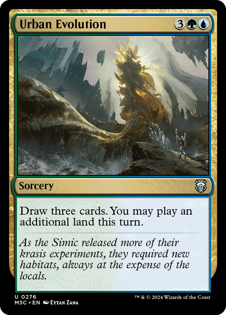 Urban Evolution (Ripple Foil) [Modern Horizons 3 Commander] | Good Games Morley