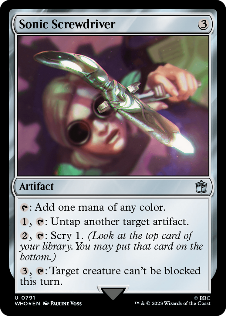 Sonic Screwdriver (0791) (Surge Foil) [Doctor Who] | Good Games Morley