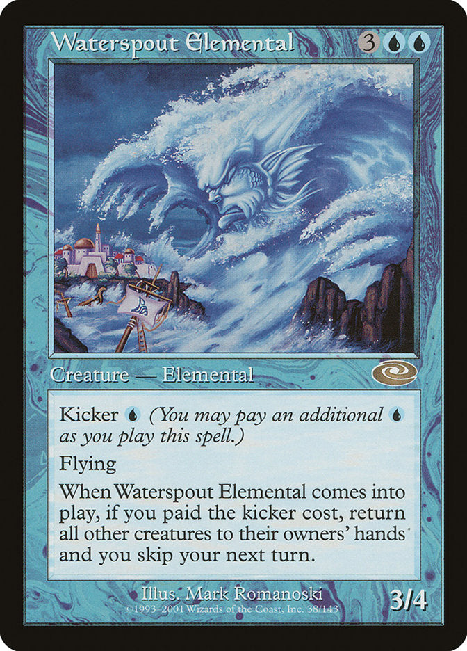 Waterspout Elemental 38/143 (Planeshift)  - Foil | Good Games Morley