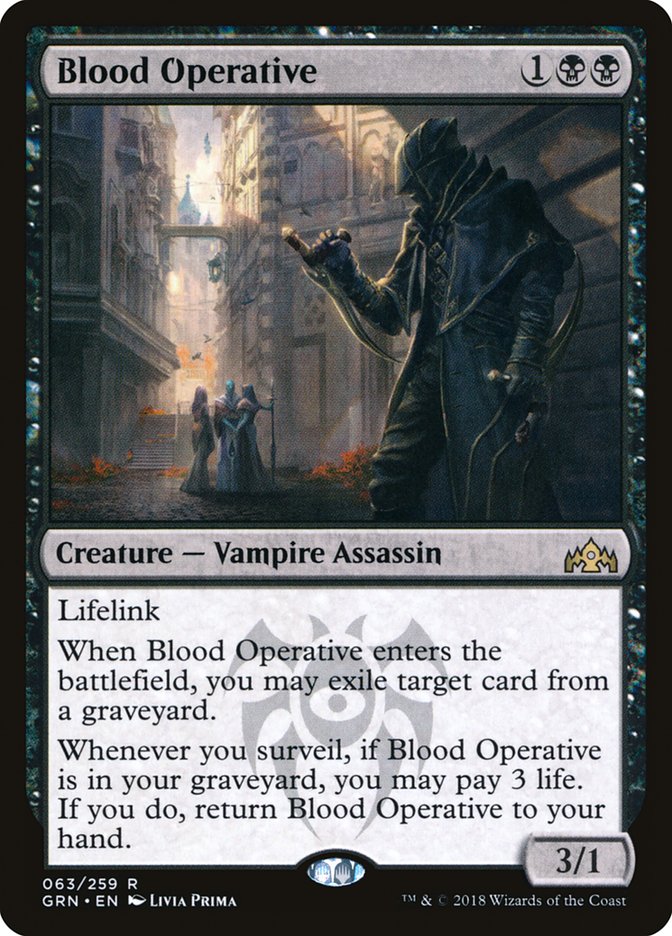 Blood Operative 63/259 (Guilds of Ravnica)  | Good Games Morley