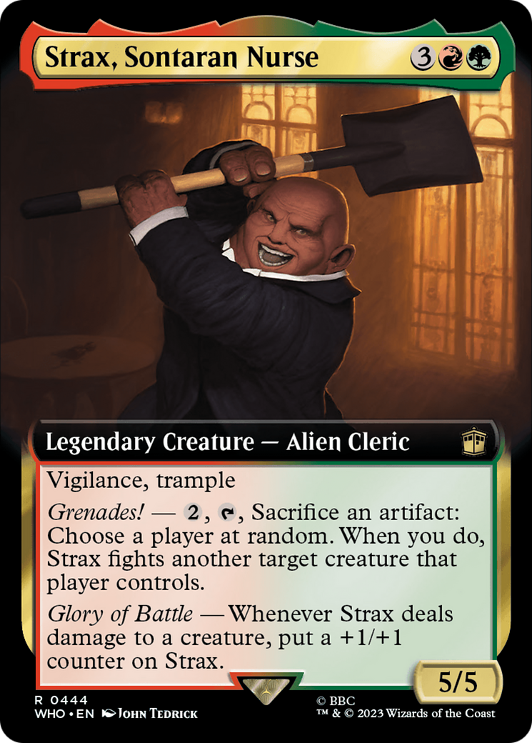 Strax, Sontaran Nurse (Extended Art) [Doctor Who] | Good Games Morley