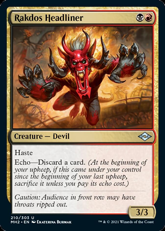 Rakdos Headliner [Modern Horizons 2] | Good Games Morley