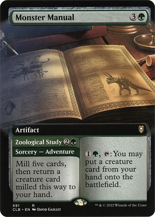 Monster Manual Extended Art 591 (Commander Legends: Battle for Baldur's Gate)  - Foil | Good Games Morley