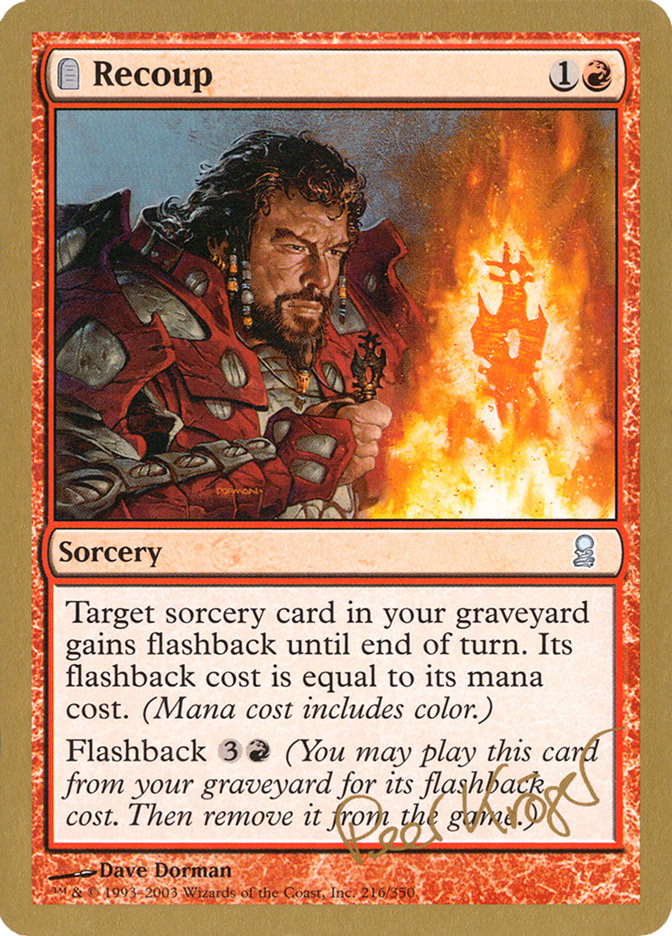 Recoup (Peer Kroger) [World Championship Decks 2003] | Good Games Morley