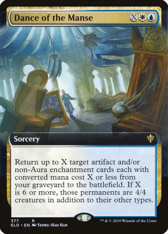 Dance of the Manse 377/269 (Throne of Eldraine)  - Extended Art Foil | Good Games Morley