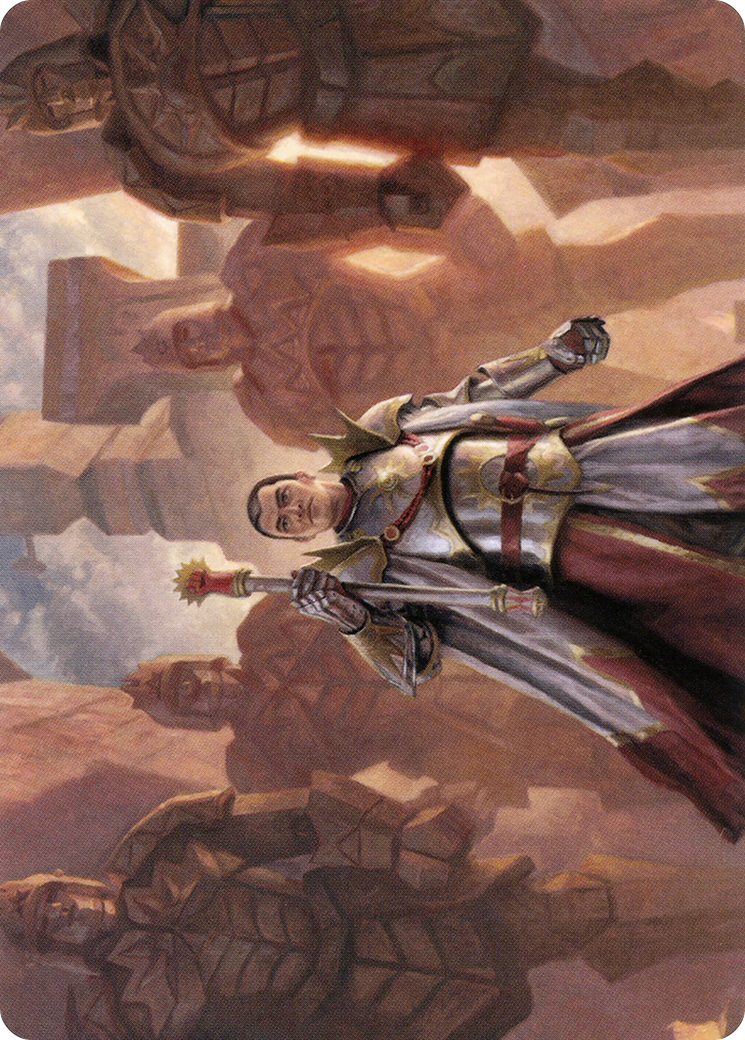 General Ferrous Rokiric Art Card [Modern Horizons 2 Art Series] | Good Games Morley