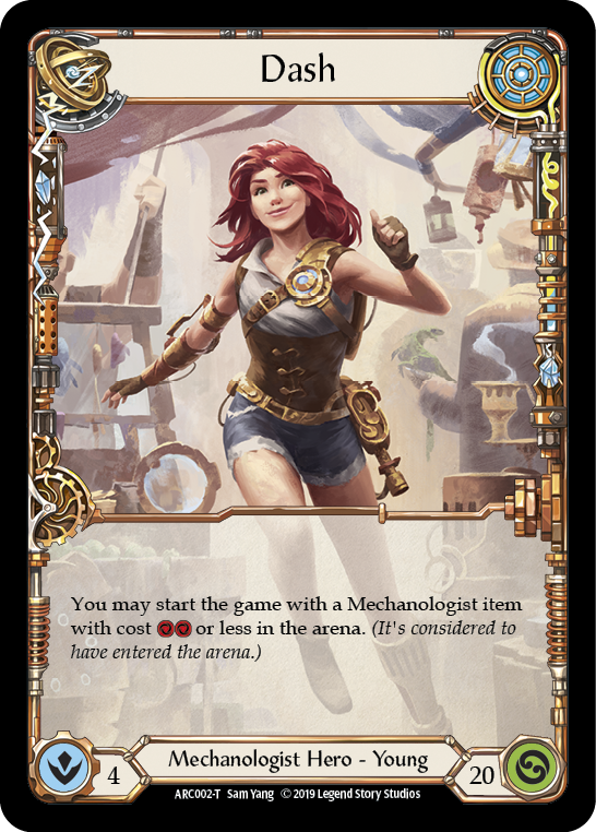 Dash // Crucible of Aetherweave [ARC002-T // ARC115-T] (Arcane Rising)  1st Edition Normal | Good Games Morley