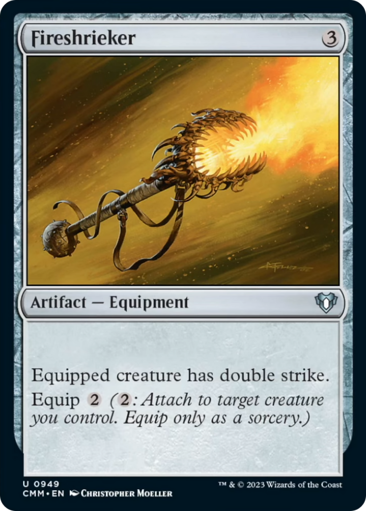 Fireshrieker [Commander Masters] | Good Games Morley