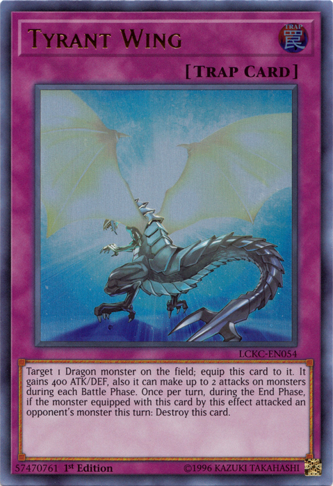 Tyrant Wing [LCKC-EN054] Ultra Rare | Good Games Morley