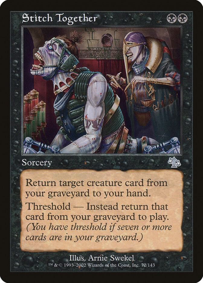 Stitch Together 72/143 (Judgment)  - Foil | Good Games Morley